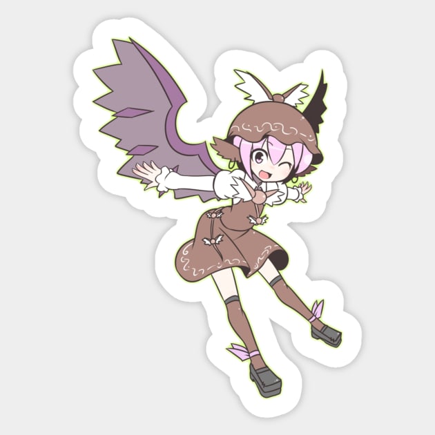 Mystia Lorelei Sticker by KokoroPopShop